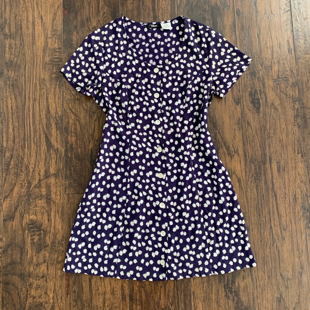 Ditsy floral vintage 90’s mini dress